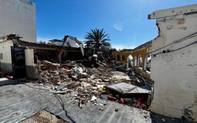 Nerja inicia la demolición de la antigua discoteca Narixa para crear un nuevo mirador junto a El Salón