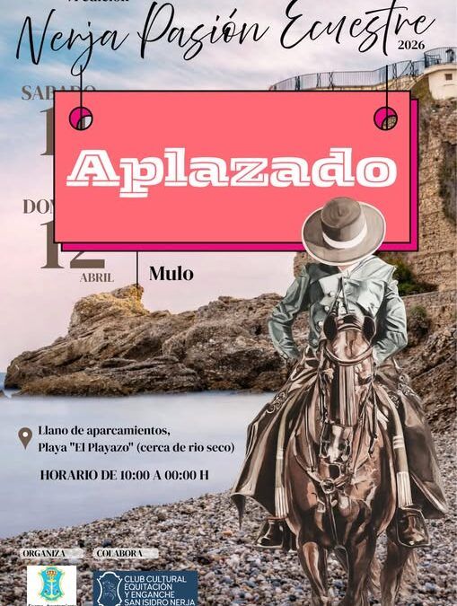 Aplazada la VI Pasión Ecuestre de Nerja por previsión de lluvia