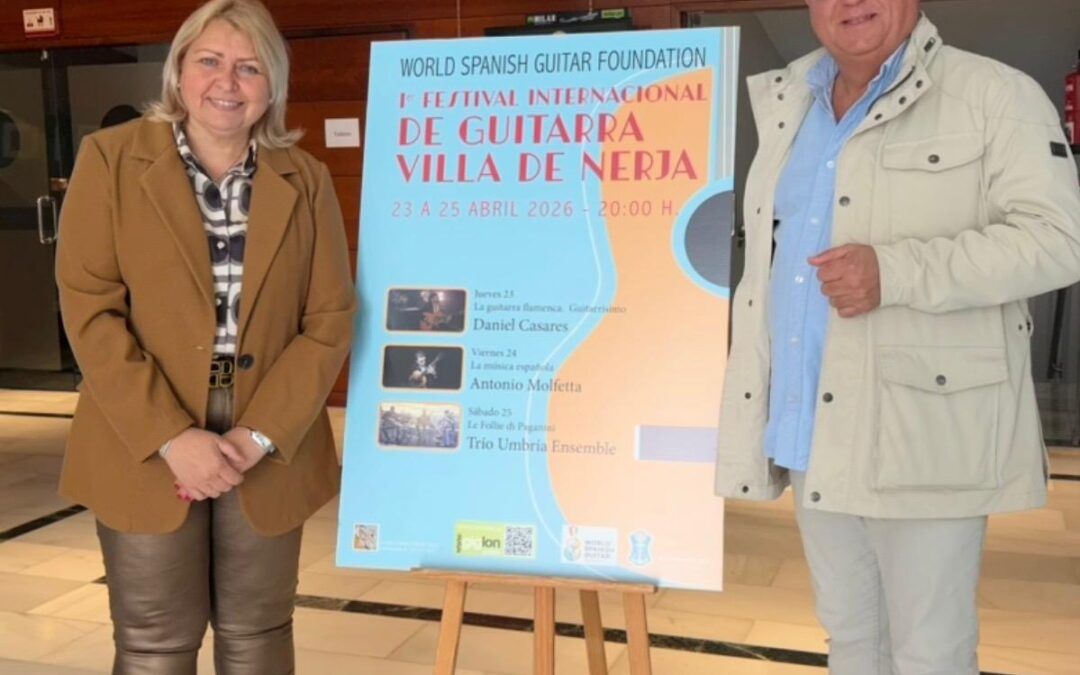 Daniel Casares lidera un estreno de alto nivel en el Festival Internacional de Guitarra de Nerja