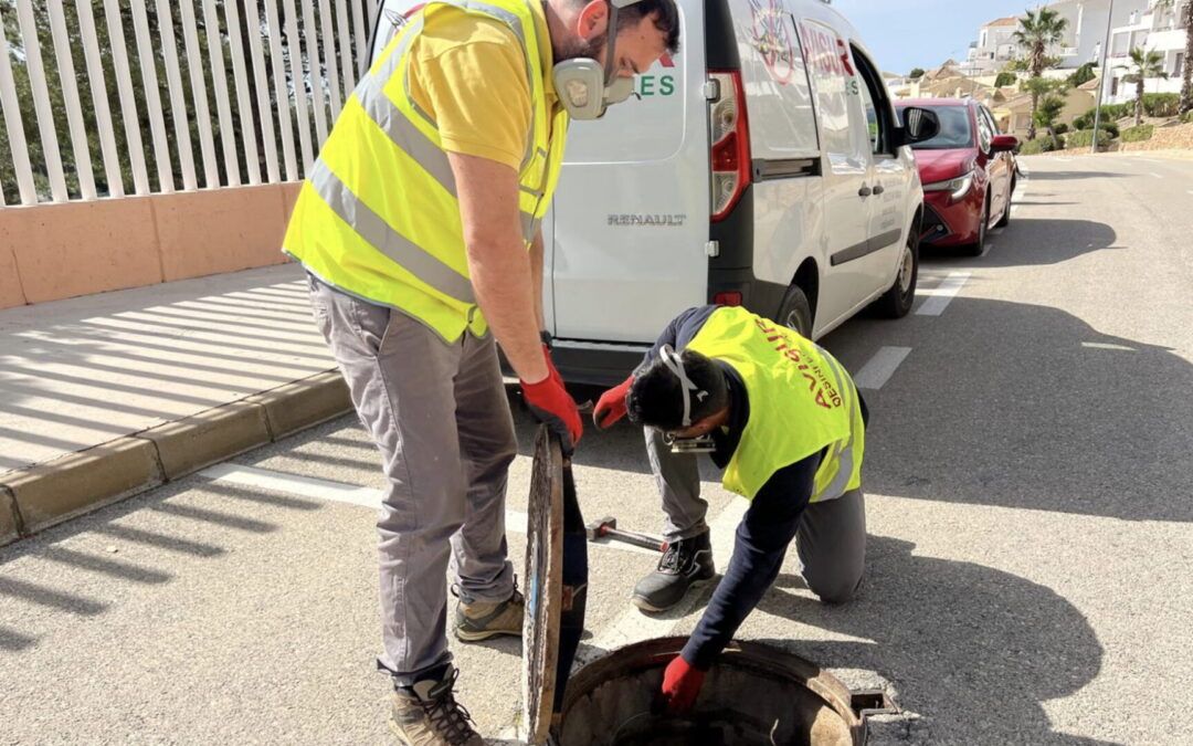 Nerja activa los trabajos de desinsectación y desratización en todo el municipio