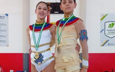 Andrea Márquez y Daniel Castro, campeones de Andalucía en parejas artístico