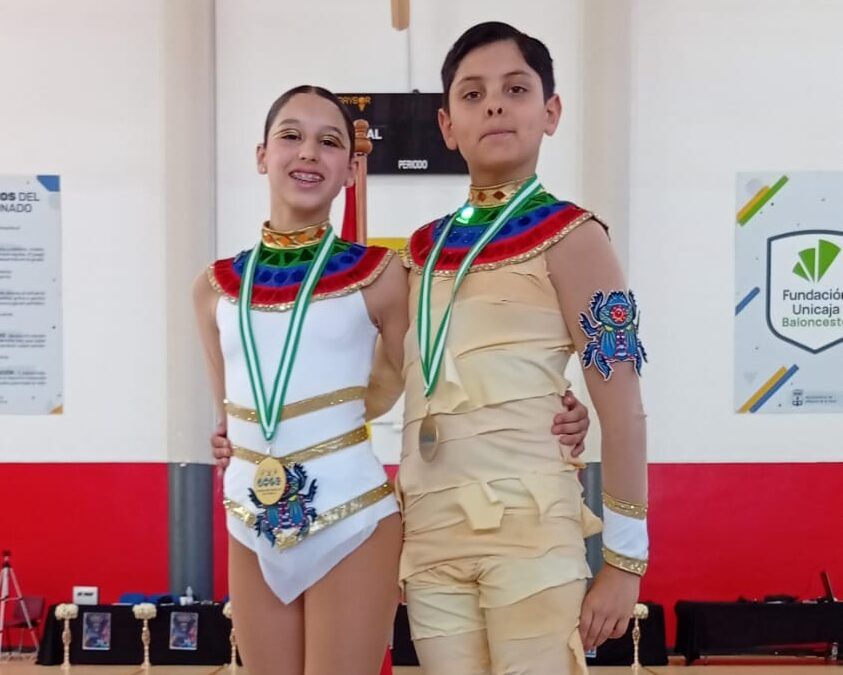 Andrea Márquez y Daniel Castro, campeones de Andalucía en parejas artístico
