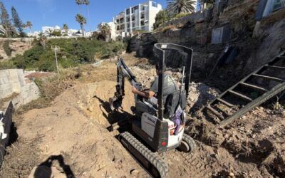 Nerja impulsa el futuro mirador de El Salón tras la demolición de la antigua discoteca Narixa