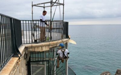 El mirador bajo del Balcón de Europa encara su recuperación
