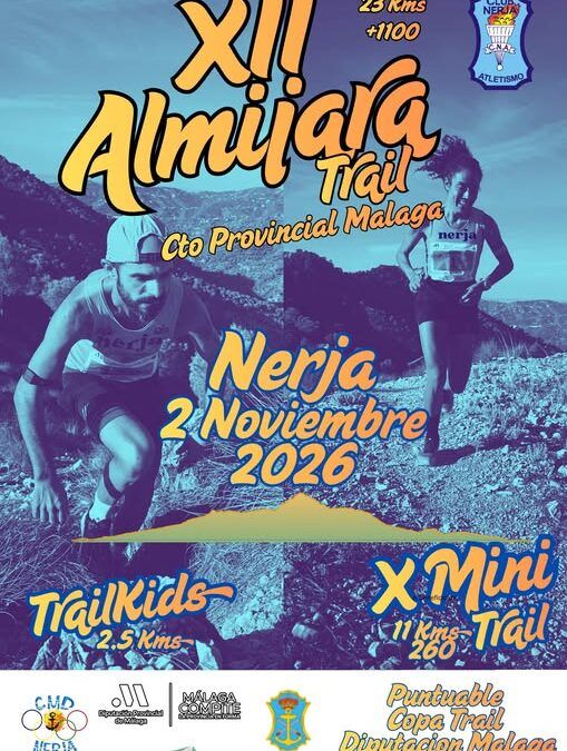 La Almijara Trail de Nerja se celebrará el 2 de noviembre