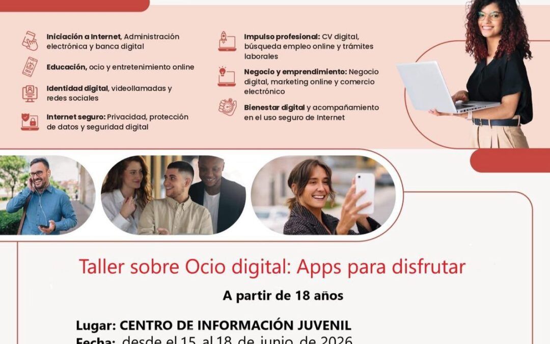 Juventud impulsa un curso gratuito para aprender a disfrutar del ocio digital con seguridad