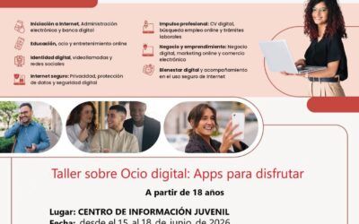 Juventud impulsa un curso gratuito para aprender a disfrutar del ocio digital con seguridad