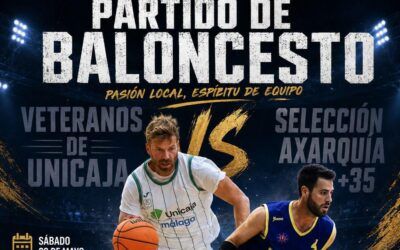 El histórico duelo entre veteranos del Unicaja y la Selección Axarquía +35 llega este mayo