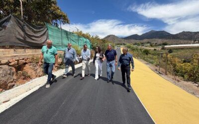 El carril bici entre Nerja y Maro, a punto de finalizar y listo para finales de mayo