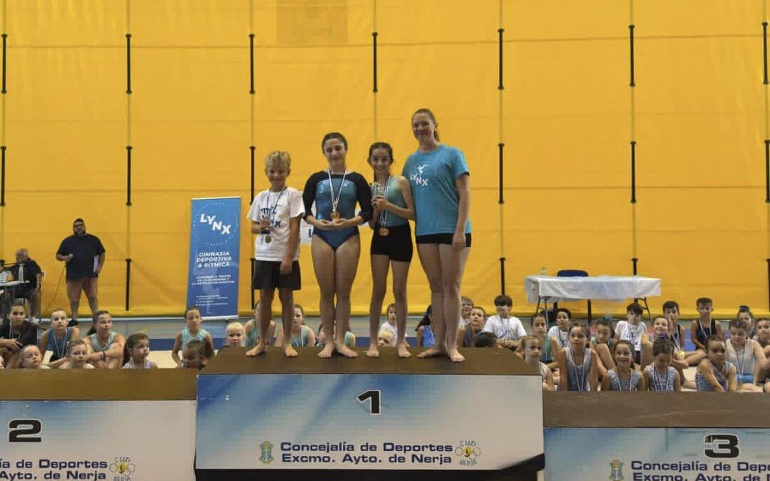 El Campeonato Anual de Lynx exhibe el talento de la gimnasia deportiva en Nerja