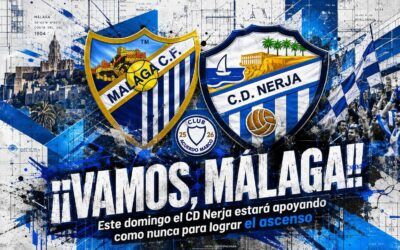 El CD Nerja se vuelca con el Málaga CF en su lucha por regresar a Primera División
