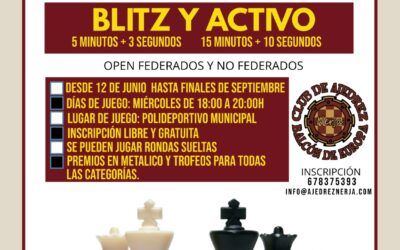 Nueva jornada del VI Circuito Ciudad de Nerja de Ajedrez este 10 de junio