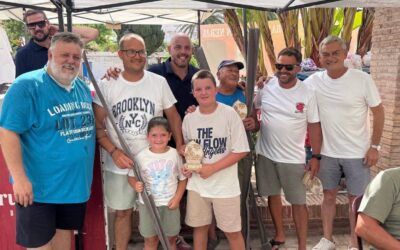 La I Quedada de Pesca desde Embarcación reúne a aficionados en honor a la Virgen del Carmen