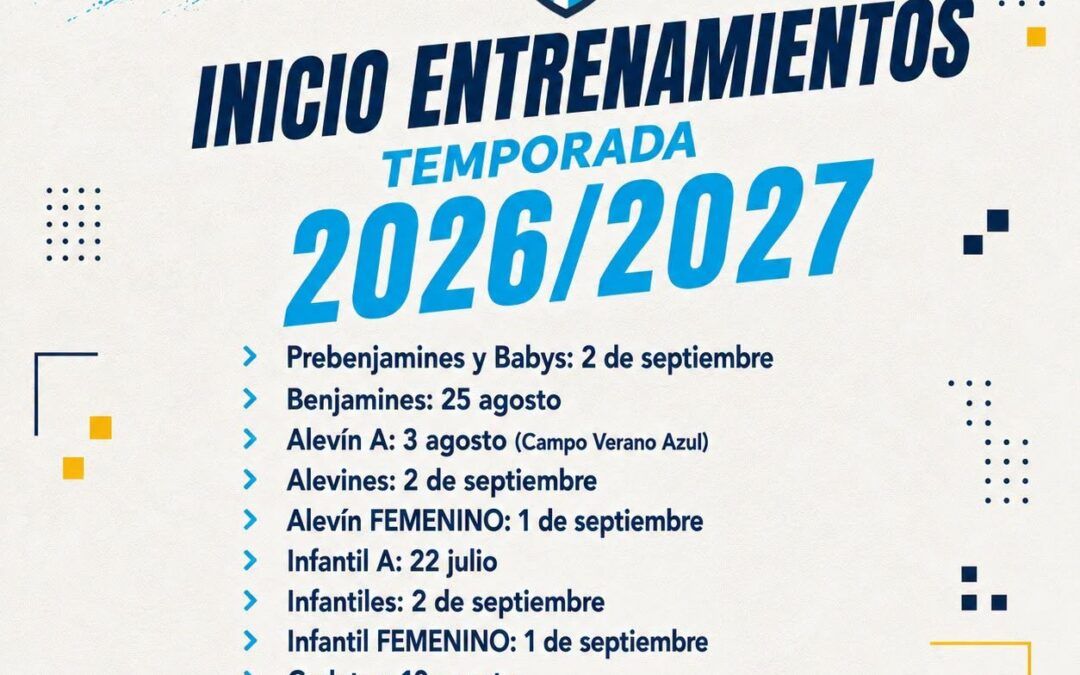 El CD Nerja fija el calendario de pretemporada para su fútbol base