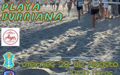 La Media Legua Burriana – Homenaje Ayo se correrá el 28 de agosto