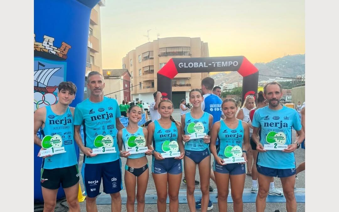 El Trops Cueva de Nerja vuelve de Almuñécar con un buen botín de trofeos
