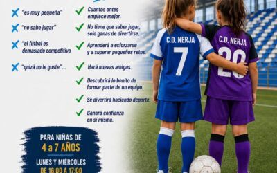 ¿Tu hija quiere jugar al fútbol? El CD Nerja le invita a probar
