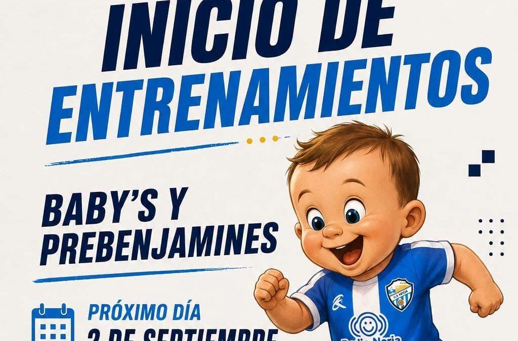Los equipos más pequeños del CD Nerja comienzan sus entrenamientos