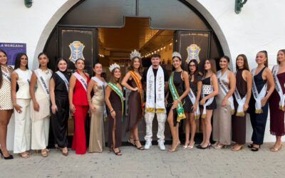 La exposición de las candidatas a Reina de la Feria ya puede visitarse en la Sala Mercado