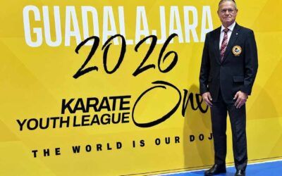 El árbitro nerjeño Juan Carlos García representa a España en la Karate1 Youth League