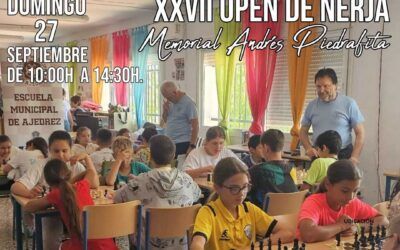 El XXVII Open de Nerja reúne este domingo a los aficionados al ajedrez