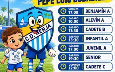 El CD Nerja concentra ocho partidos este fin de semana en el Pepe Luis Bobadilla