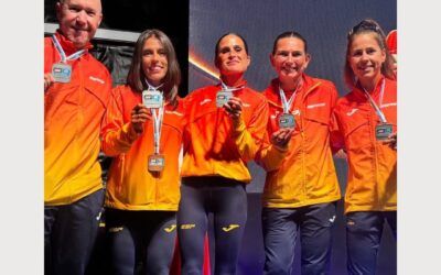 El nerjeño Raúl López, con la selección española en el Mundial de 100 kilómetros