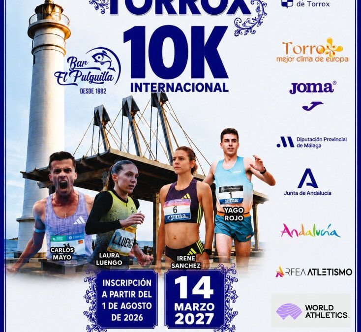 Francisco Urbano ‘El Pulguilla’ impulsa el Desafío Torrox 10K, un nuevo desafío internacional de atletismo