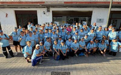 La X Caminata de Nerja a Maro reúne a los mayores en una jornada de convivencia