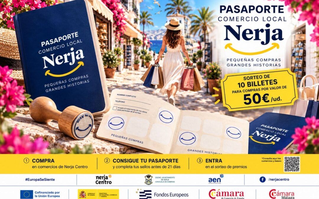 40 comercios de Nerja se unen en una campaña con premios para fomentar las compras locales