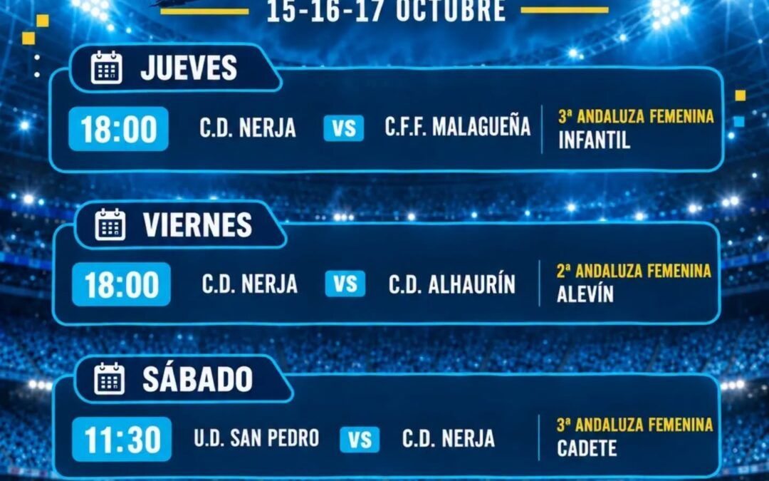 El fútbol femenino del CD Nerja afronta una nueva semana de competición