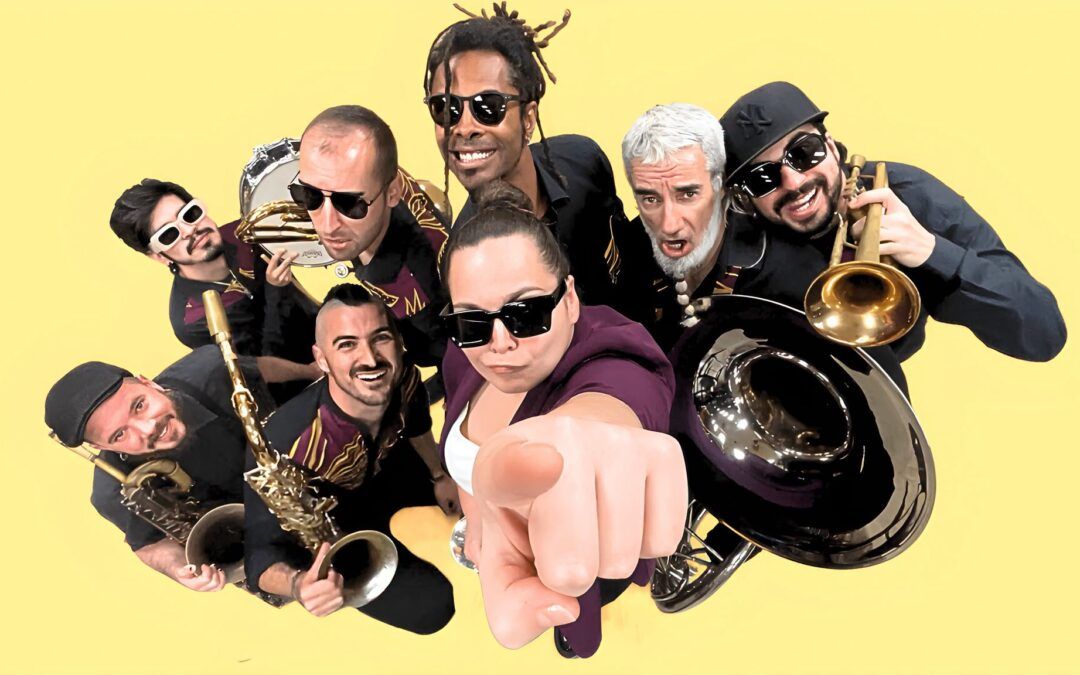 Gata Brass Band lleva su fusión de ritmos al Centro Cultural Villa de Nerja