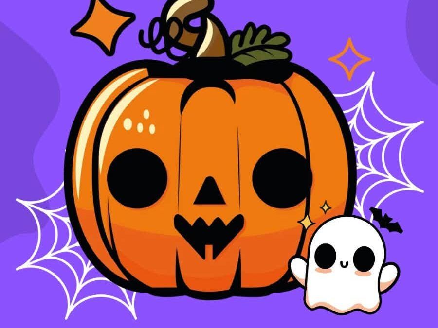 Calabazas y hamburguesas monstruosas en los talleres de Halloween de Las Protegidas