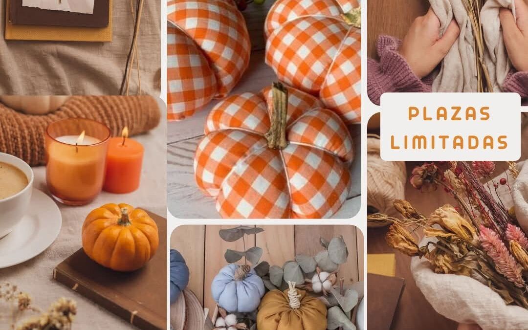 Las Protegidas prepara una tarde de otoño con un taller de calabazas de tela